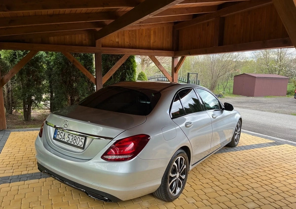 Mercedes-Benz Klasa C cena 72900 przebieg: 153000, rok produkcji 2016 z Sanok małe 37